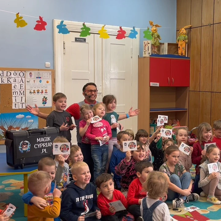 magik w przedszkolu
