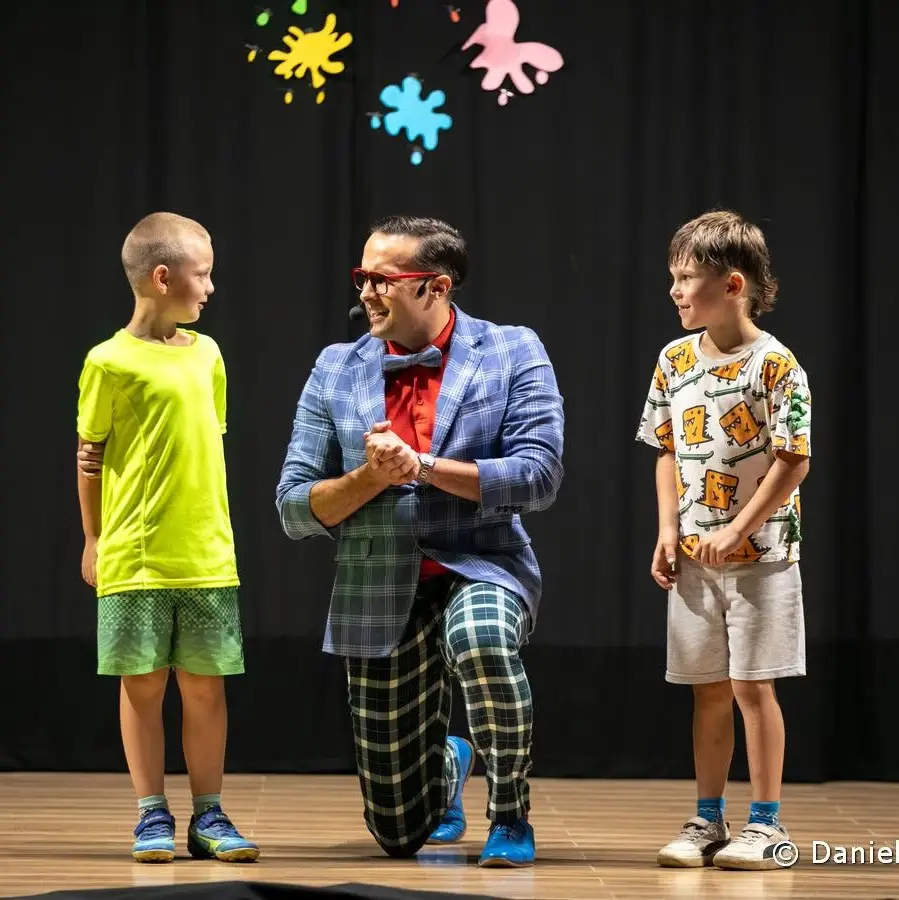 magik dla dzieci w domu kultury